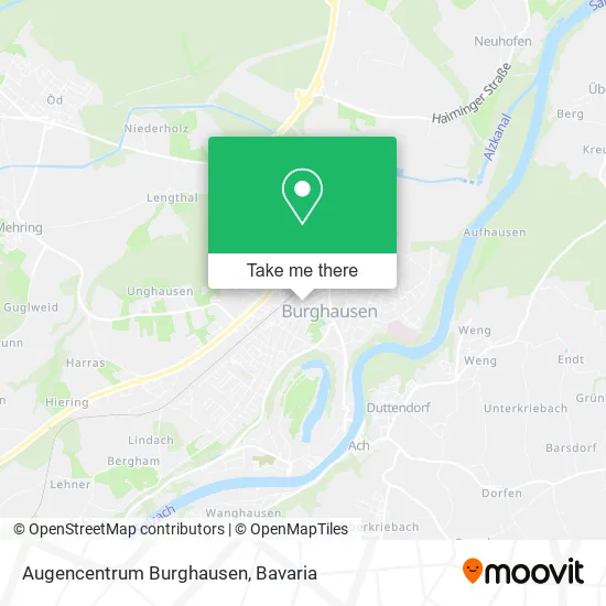 Карта Augencentrum Burghausen