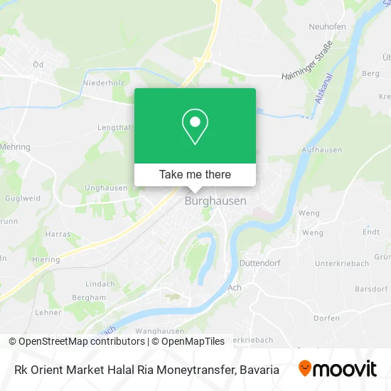 Карта Rk Orient Market Halal Ria Moneytransfer
