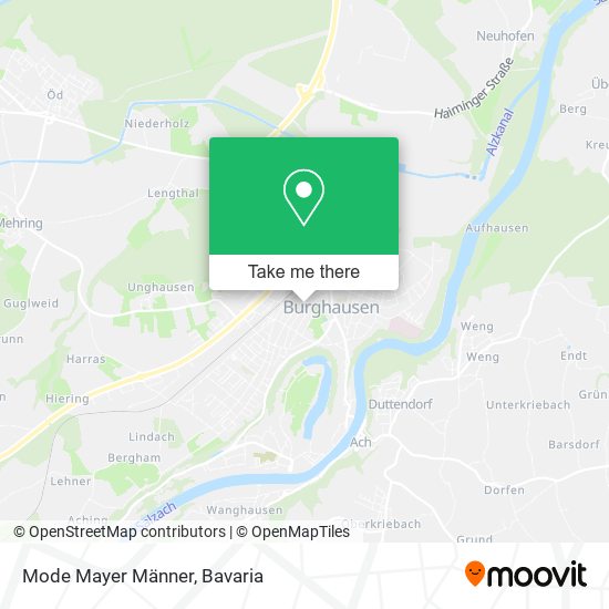 Mode Mayer Männer map