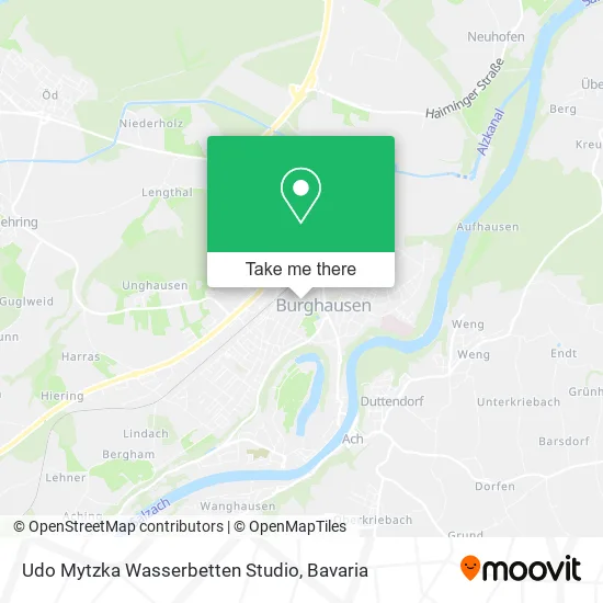 Карта Udo Mytzka Wasserbetten Studio