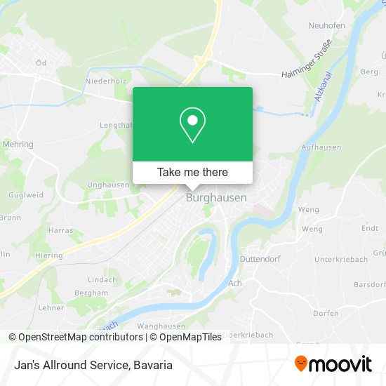 Jan's Allround Service map