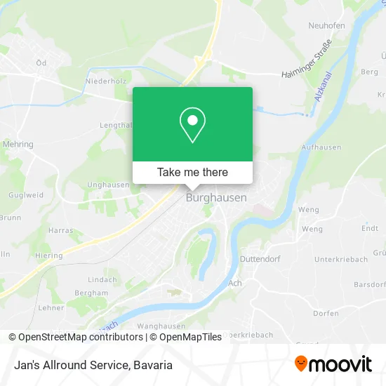 Карта Jan's Allround Service