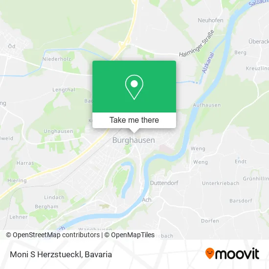 Карта Moni S Herzstueckl