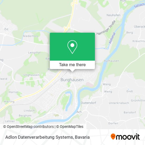 Adlon Datenverarbeitung Systems map