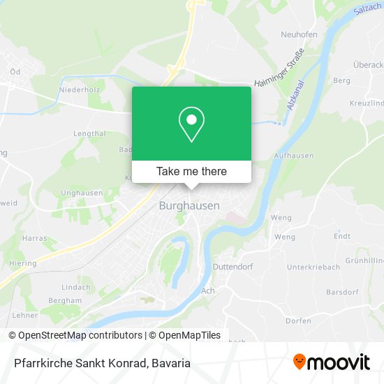Pfarrkirche Sankt Konrad map