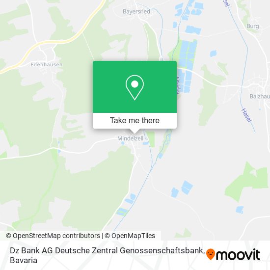 Dz Bank AG Deutsche Zentral Genossenschaftsbank map