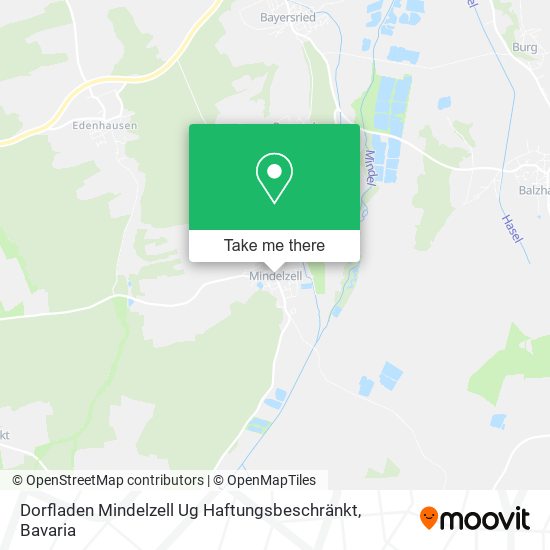 Dorfladen Mindelzell Ug Haftungsbeschränkt map