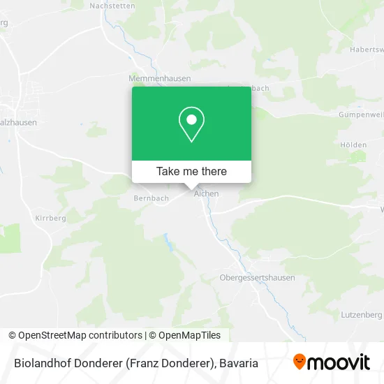 Карта Biolandhof Donderer (Franz Donderer)