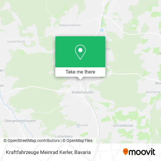 Карта Kraftfahrzeuge Meinrad Kerler