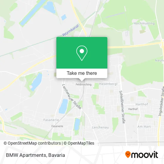 Карта BMW Apartments