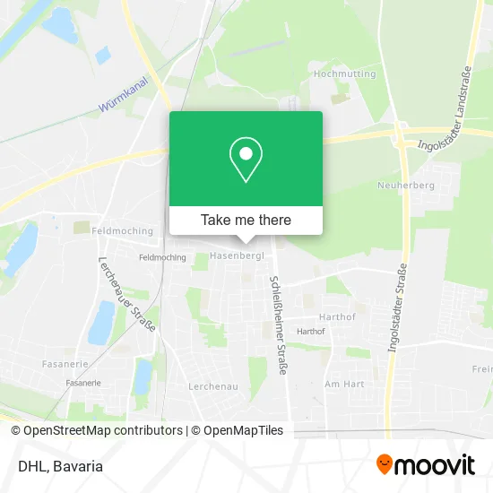 Карта DHL