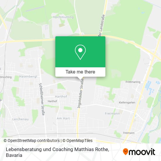 Lebensberatung und Coaching Matthias Rothe map