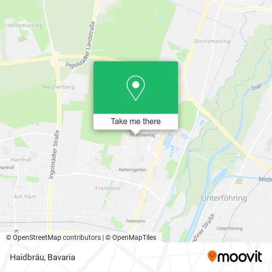 Карта Haidbräu