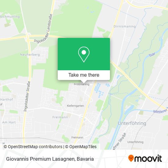 Giovannis Premium Lasagnen map