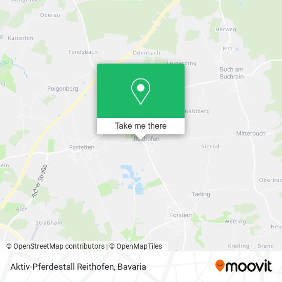 Aktiv-Pferdestall Reithofen map