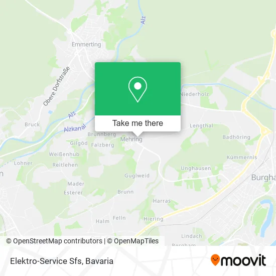 Карта Elektro-Service Sfs