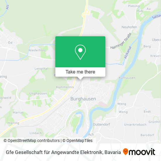 Gfe Gesellschaft für Angewandte Elektronik map