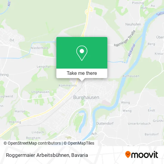 Карта Roggermaier Arbeitsbühnen