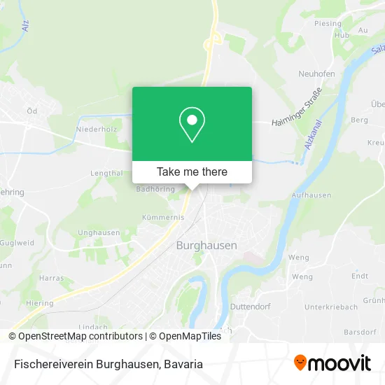Карта Fischereiverein Burghausen