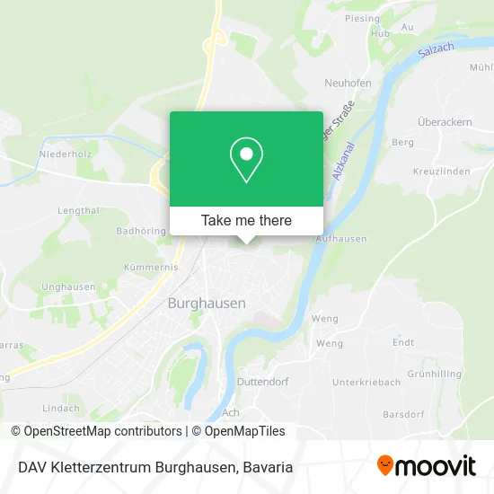 Карта DAV Kletterzentrum Burghausen