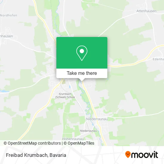 Карта Freibad Krumbach