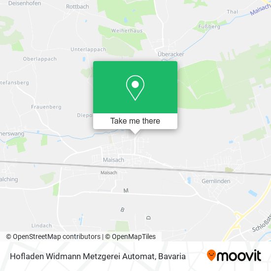 Hofladen Widmann Metzgerei Automat map