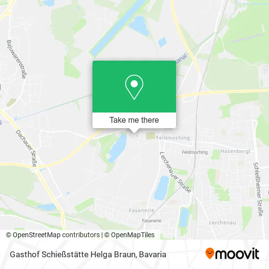 Карта Gasthof Schießstätte Helga Braun