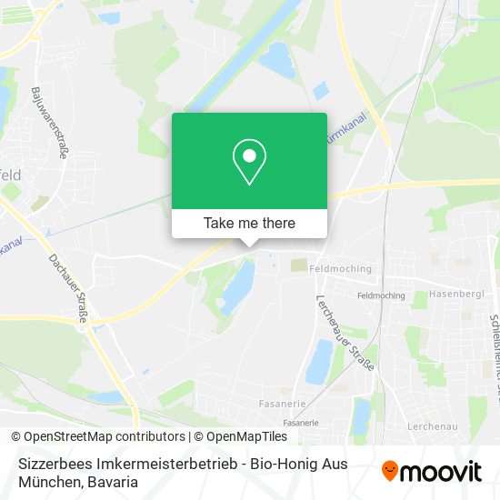 Sizzerbees Imkermeisterbetrieb - Bio-Honig Aus München map