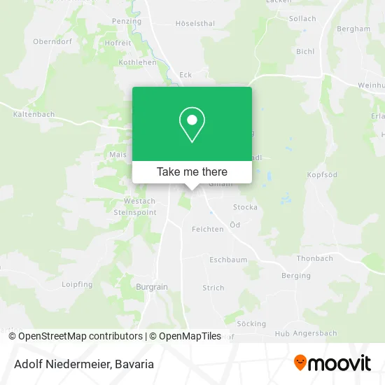 Карта Adolf Niedermeier