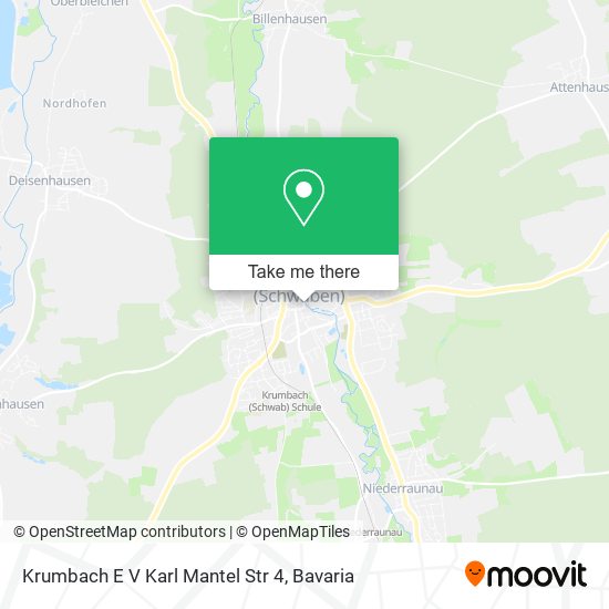 Krumbach E V Karl Mantel Str 4 map