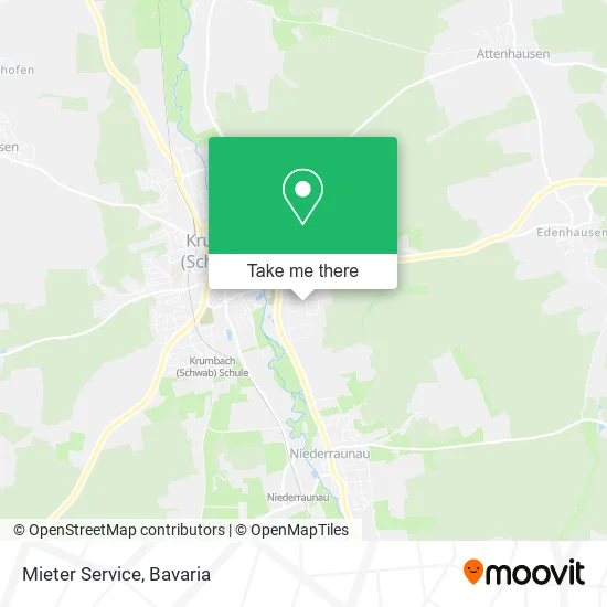 Карта Mieter Service