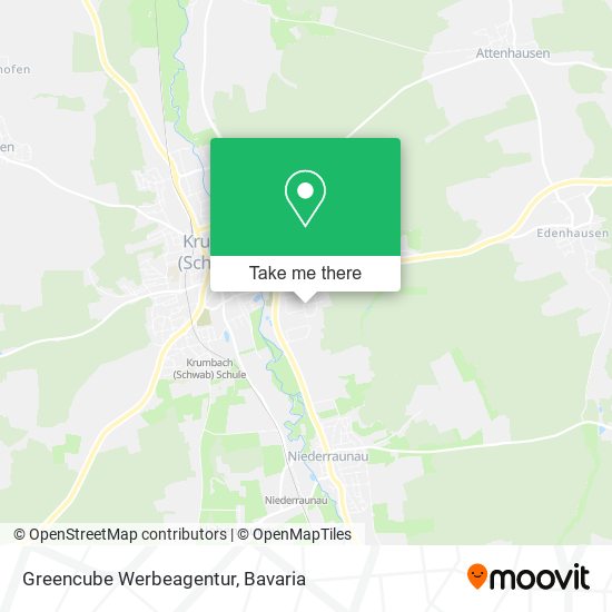 Greencube Werbeagentur map