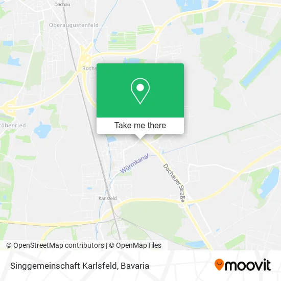 Карта Singgemeinschaft Karlsfeld
