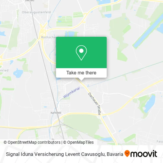 Карта Signal Iduna Versicherung Levent Cavusoglu