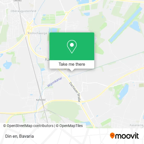 Карта Din en