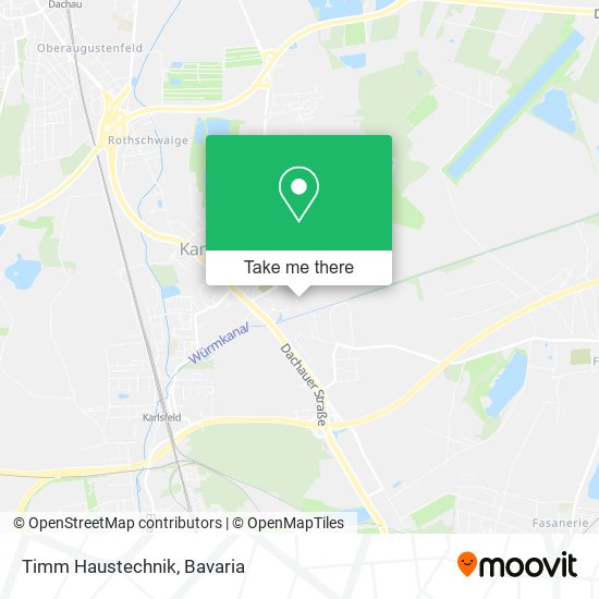 Timm Haustechnik map