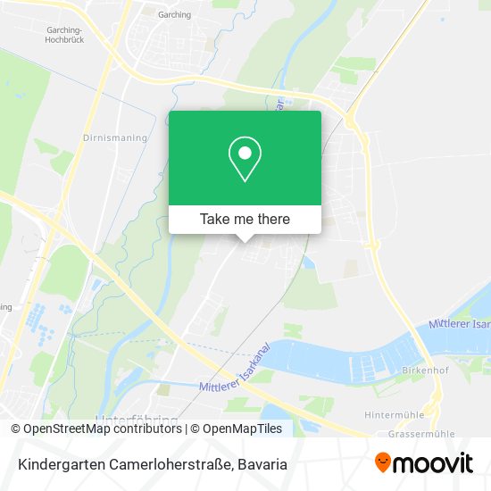 Kindergarten Camerloherstraße map