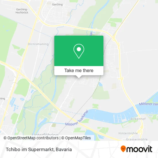 Карта Tchibo im Supermarkt