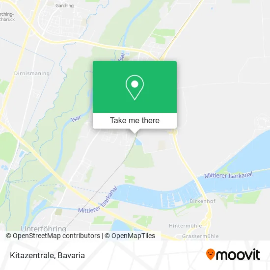 Карта Kitazentrale