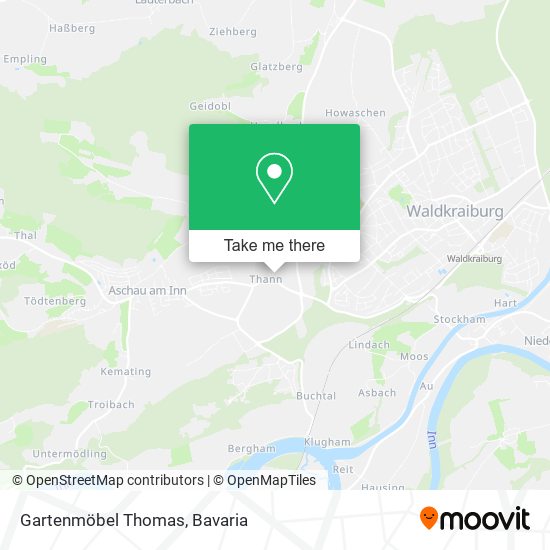 Gartenmöbel Thomas map