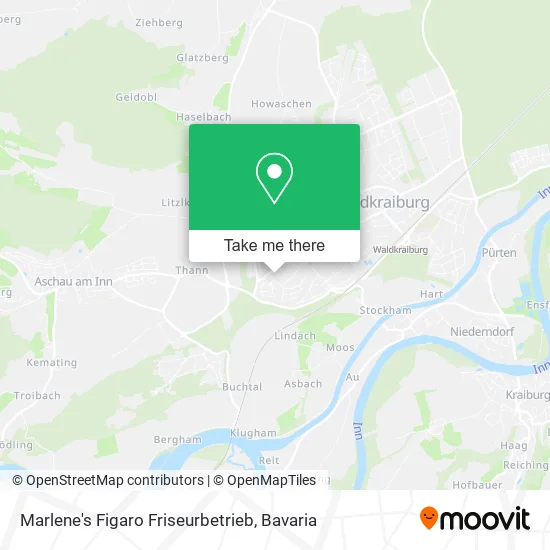 Карта Marlene's Figaro Friseurbetrieb