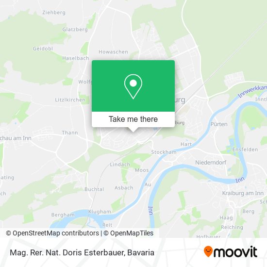 Mag. Rer. Nat. Doris Esterbauer map