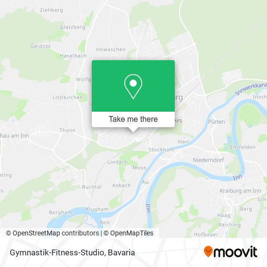 Gymnastik-Fitness-Studio map