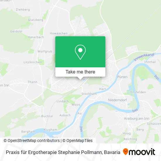 Карта Praxis für Ergotherapie Stephanie Pollmann