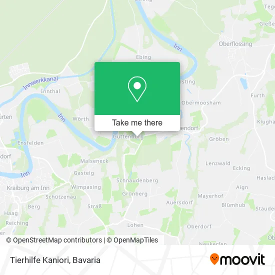 Карта Tierhilfe Kaniori