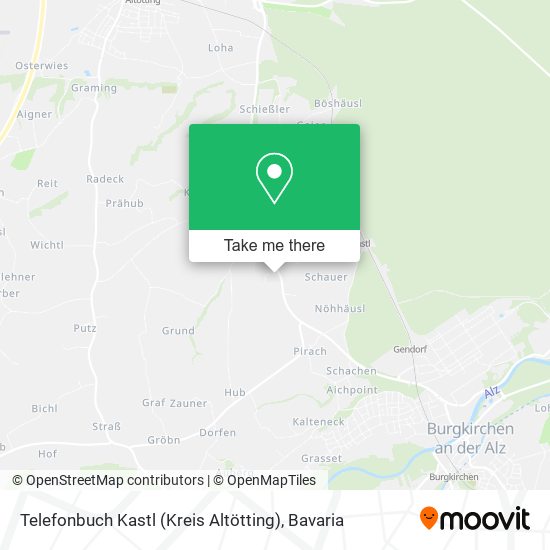 Telefonbuch Kastl (Kreis Altötting) map