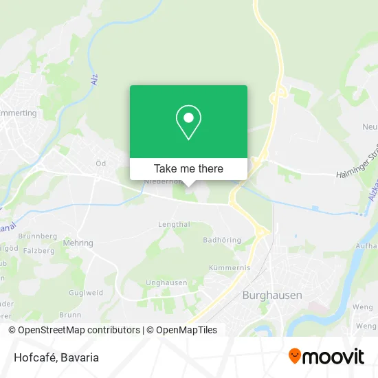 Карта Hofcafé