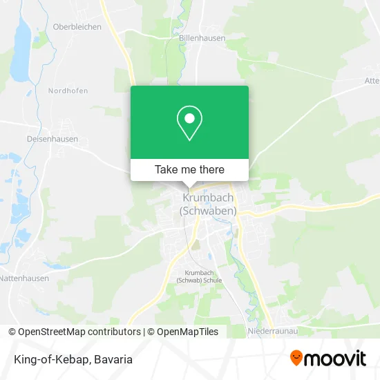 Карта King-of-Kebap