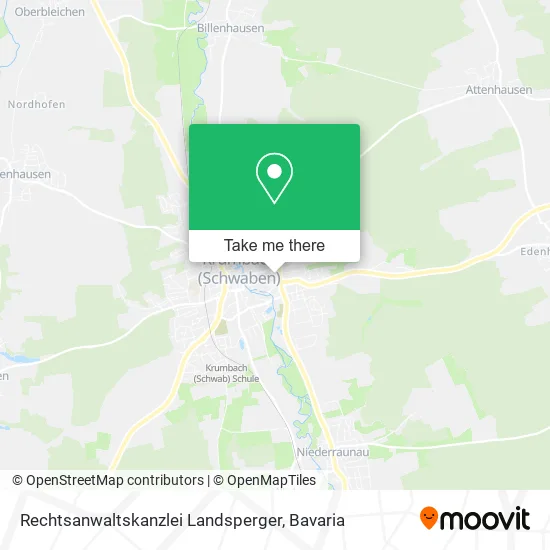 Карта Rechtsanwaltskanzlei Landsperger