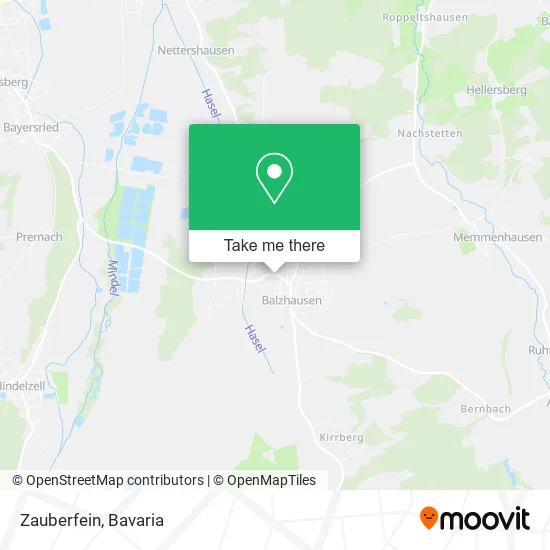 Карта Zauberfein